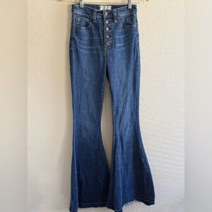 Free People We The Free Irreplaceable Flare Denim Jeans Women’s 27